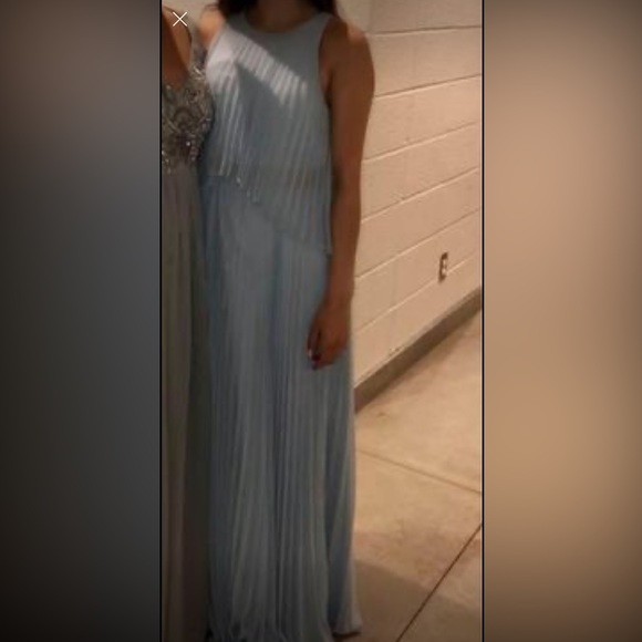 BCBG MAXI DRESS SKY BLUE - Picture 3 of 3